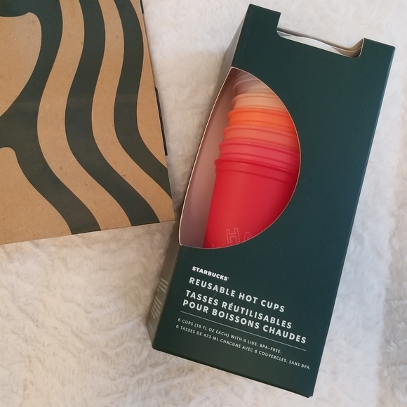Starbucks Reusable Winter Cup Set Collectable - Picture 1 of 4